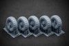 ScaleX WM 35013 BRDM 2 Ordinary wheel set (for Trumpeter) 1/35
